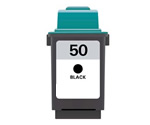 Black Inkjet Cartridge compatible with the Lexmark (Lexmark#50) 17G0050