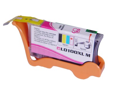 High CapacityMagenta   Ink Cartridge compatible with the Lexmark (#100M XL) 14N1070