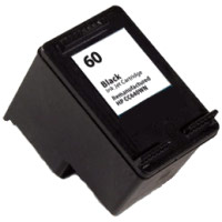 Black Inkjet Cartridge compatible with the HP (HP 60) CC640WN