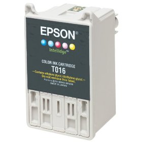 Tri-Color Inkjet Cartridge compatible with the Epson T016201