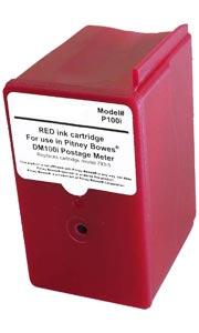 Red Inkjet Cartridge compatible with the Pitney Bowes 793-5