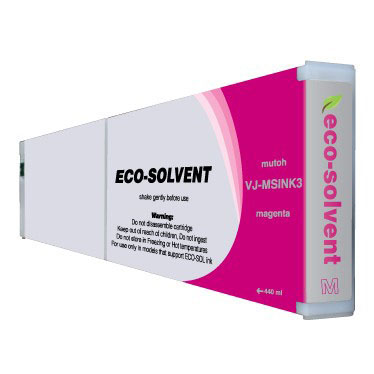 Magenta Eco-Ultra Ink compatible with the Mutoh VJ-MSINK3-MA-440