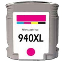 Magenta Inkjet Cartridge compatible with the HP (HP 940XL) C4908AN (1400 page yield)