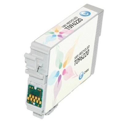 Cyan Inkjet Cartridge compatible with the Epson (Epson 96) T096220