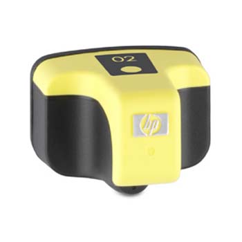 Yellow Inkjet Cartridge compatible with the HP (HP02) C8773WN