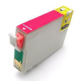 Magenta Inkjet Cartridge compatible with the Epson (Epson 87) T087320