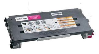 High CapacityMagenta Toner Cartridge compatible with the Lexmark C500H2MG