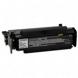 High Capacity Black Toner Cartridge compatible with the Lexmark 12A4715