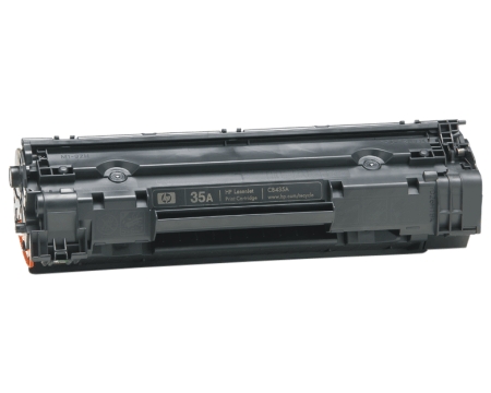 Black MICR Toner Cartridge compatible with the HP (MICR) CB435A