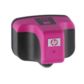 Magenta Inkjet Cartridge compatible with the HP (HP02) C8772WN