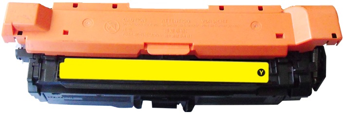Yellow Toner  Cartridge compatible with the HP CE262A