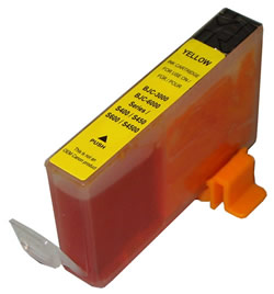 Yellow Inkjet Cartridge compatible with the Canon (BCI-3eY) 4482A003AA