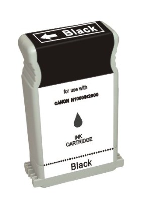 Black Large Format Inkjet Cartridge compatible with the Canon BCI1201B
