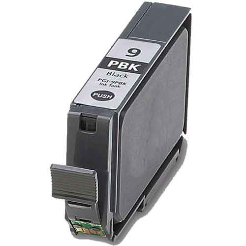 Photo Black Inkjet Cartridge compatible with the Canon (PGI-9PBK) 1034B002