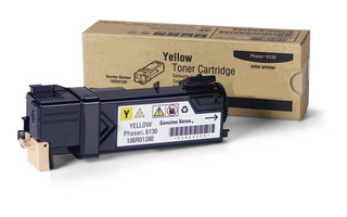 Yellow Laser/Fax Toner compatible with the Xerox 106R01280