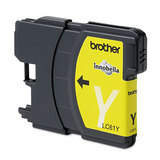 High CapacityYellow Inkjet Cartridge compatible with the Brother LC-65HYY