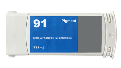 Grey InkJet Cartridge compatible with the HP C9466A