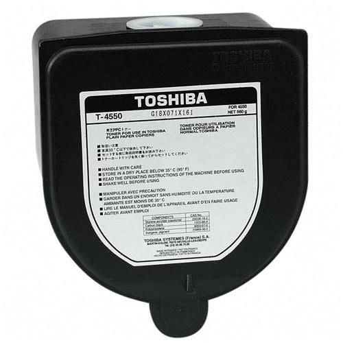 Black  Copier Toner compatible with the Toshiba T-4550