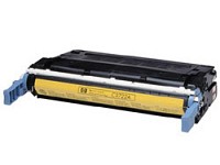 Yellow Toner Cartridge compatible with the HP C9722A