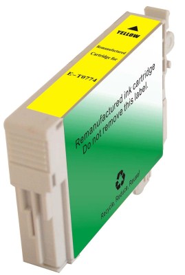 Yellow   Inkjet compatible with the Epson (Epson #77) T077420