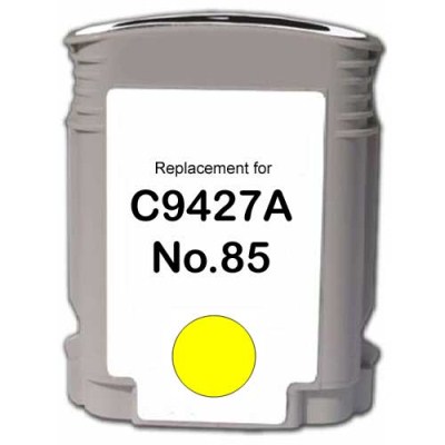 Yellow   Inkjet Cartridge compatible with the HP (HP 85) C9427A