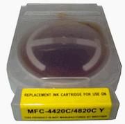 Yellow Inkjet Cartridge compatible with the Brother LC25Y