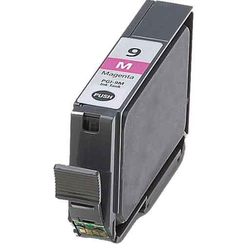 Magenta Inkjet Cartridge compatible with the Canon (PGI-9M) 1036B002