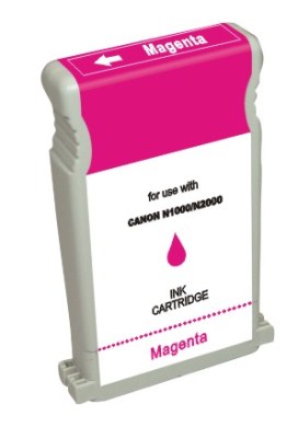 Magenta Large Format Inkjet Cartridge compatible with the Canon BCI1201M