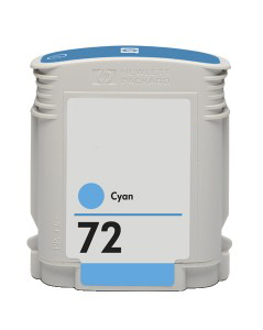 Cyan Inkjet Cartridge compatible with the HP (HP 72) C9398A