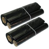 Black Thermal Fax Roll compatible with the Sharp FO-16CR