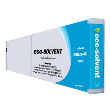 Cyan Eco Sol-Max Ink compatible with the Roland ESL3-4CY