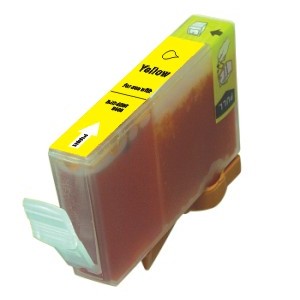Yellow Inkjet Cartridge compatible with the Canon (BCI-6Y) 4708A003