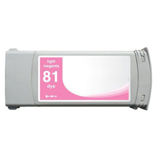 Light Magenta Inkjet Cartridge compatible with the HP (HP81) C4935A