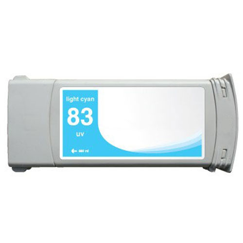 Light Cyan Inkjet Cartridge compatible with the HP (HP83) C4944A