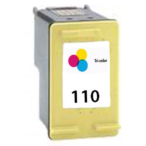 Tri-Color Inkjet Cartridge compatible with the HP (HP 110) CB304AN