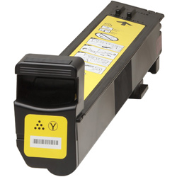 Yellow Toner Cartridge compatible with the HP CB382A , HP824A