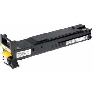 Yellow Toner Cartridge compatible with the Konica Minolta A06V233