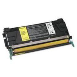 TAA Compliant Yellow Toner Cartridge compatible with the Lexmark C734A1YG