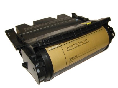 Black Laser/Fax Toner compatible with the Lexmark 12A7362 , 12A7468