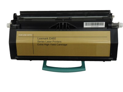 TAA Compliant Black  Toner Cartridge compatible with the Lexmark  E460X11A