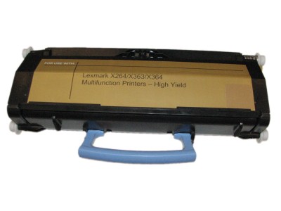 TAA Compliant Black Laser Toner Cartridge compatible with the Lexmark X264H21G